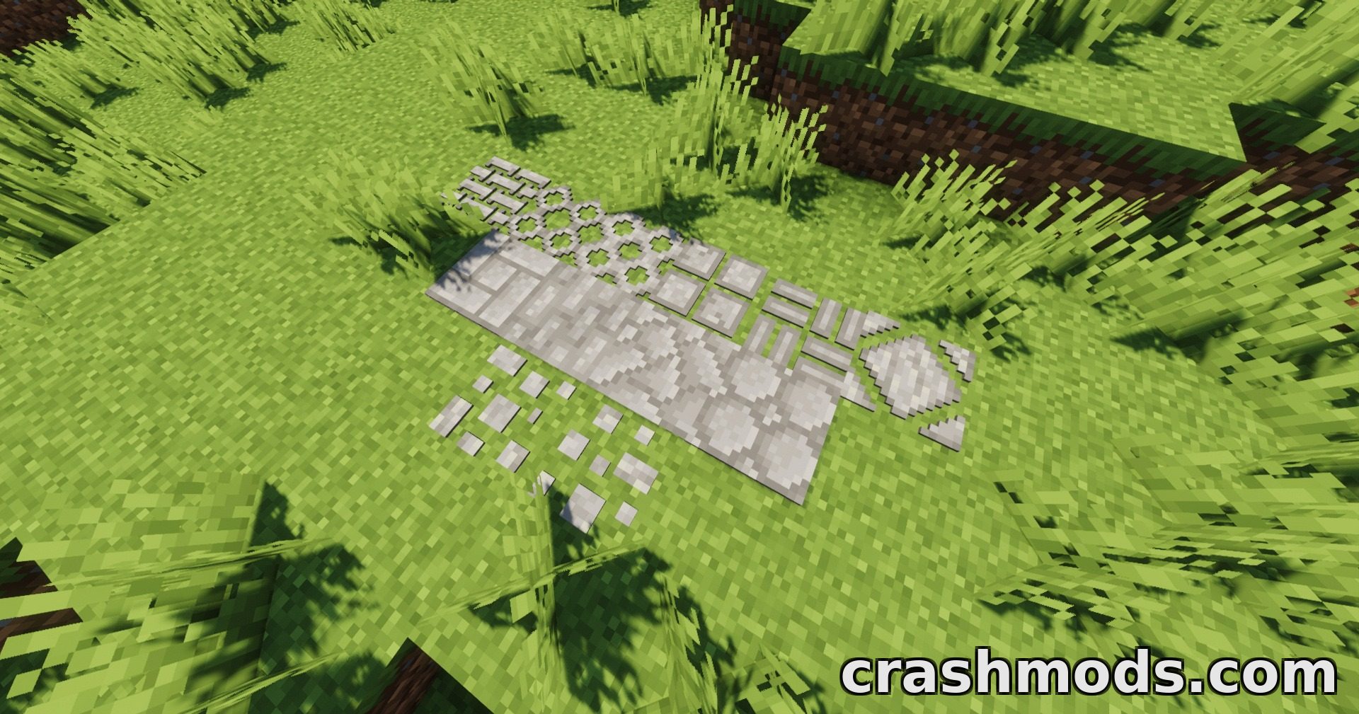 Macaw’s Paths and Pavings – Wooden Paths and Vanilla Styled Paving Blocks – screenshot 2