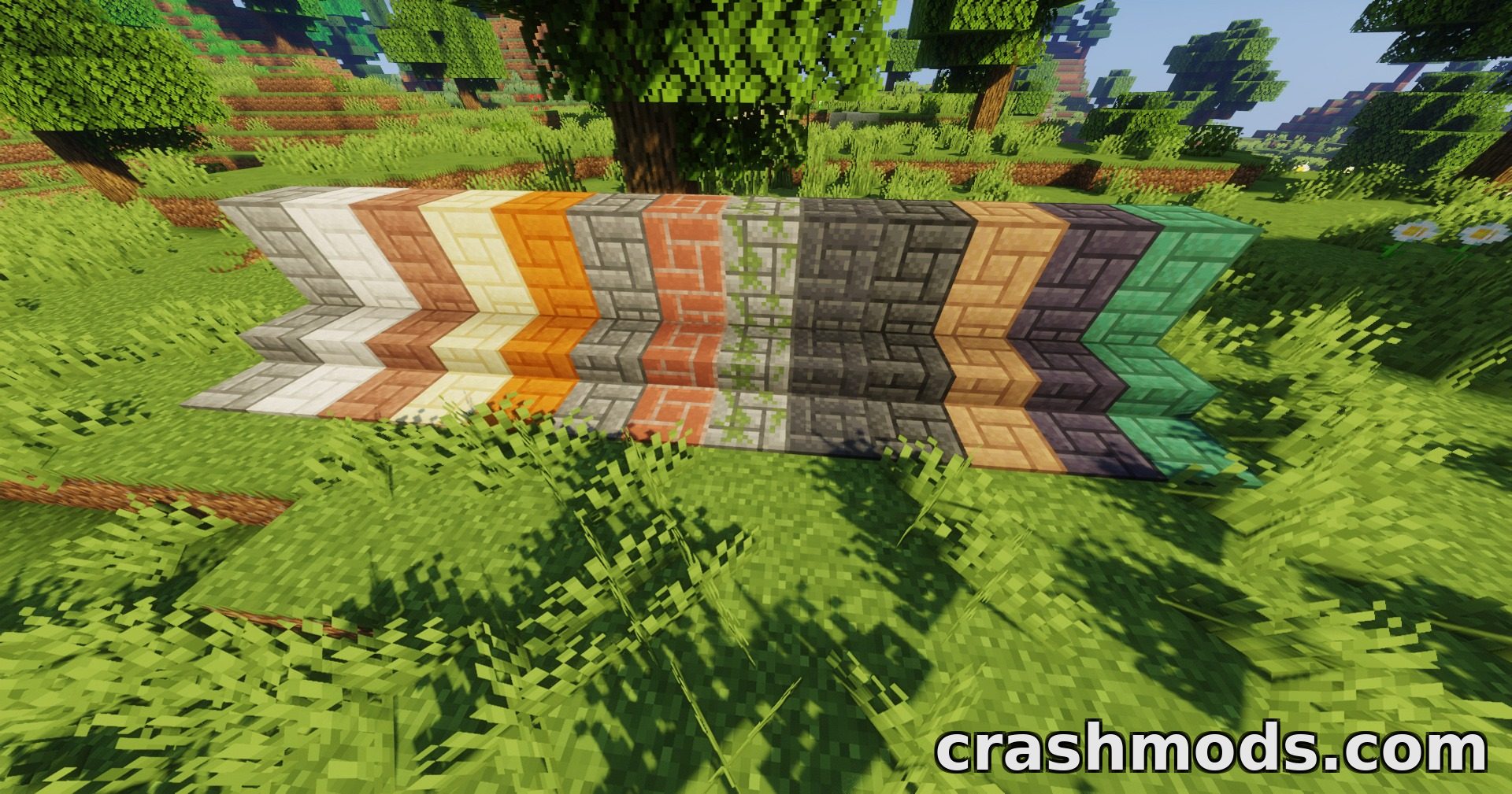 Macaw’s Paths and Pavings – Wooden Paths and Vanilla Styled Paving Blocks – screenshot 6