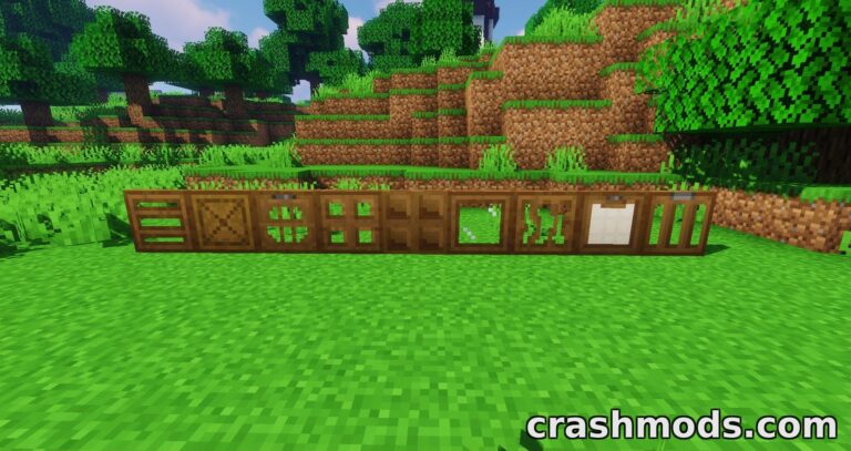 Macaw’s Trapdoors – Vanilla-Style Trapdoors for Every Plank Variation Minecraft mod screenshot