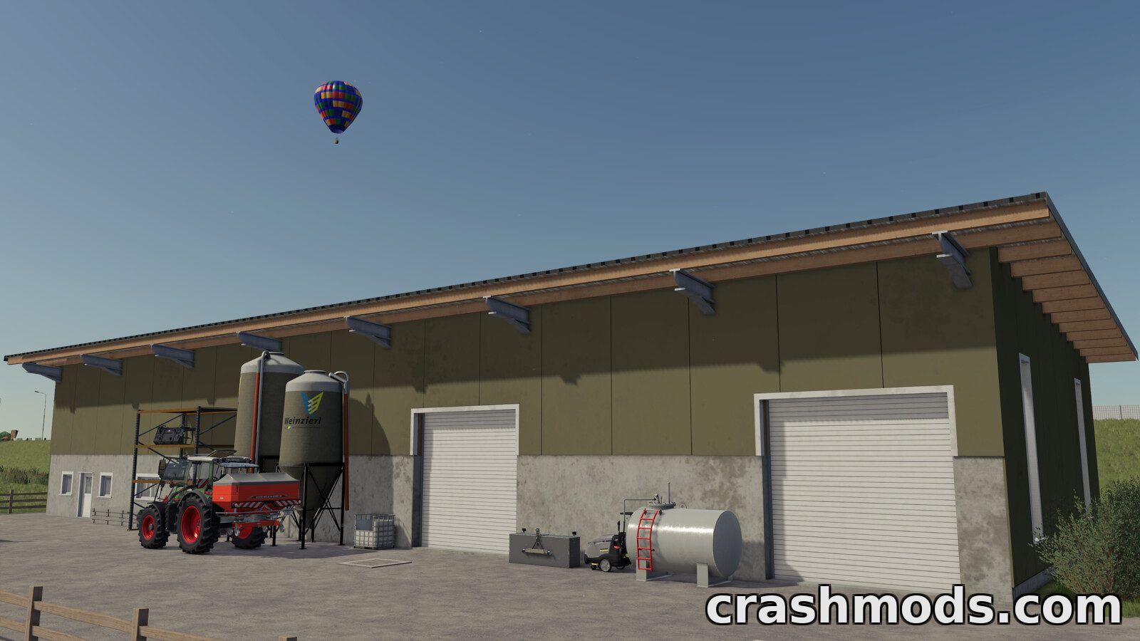 Machine Hall – Large Vehicle Shed with Workshop – screenshot 2