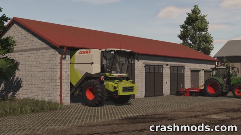 Machine Storage – Placeable Shed for Farm Machinery Farming Simulator 25 mod screenshot