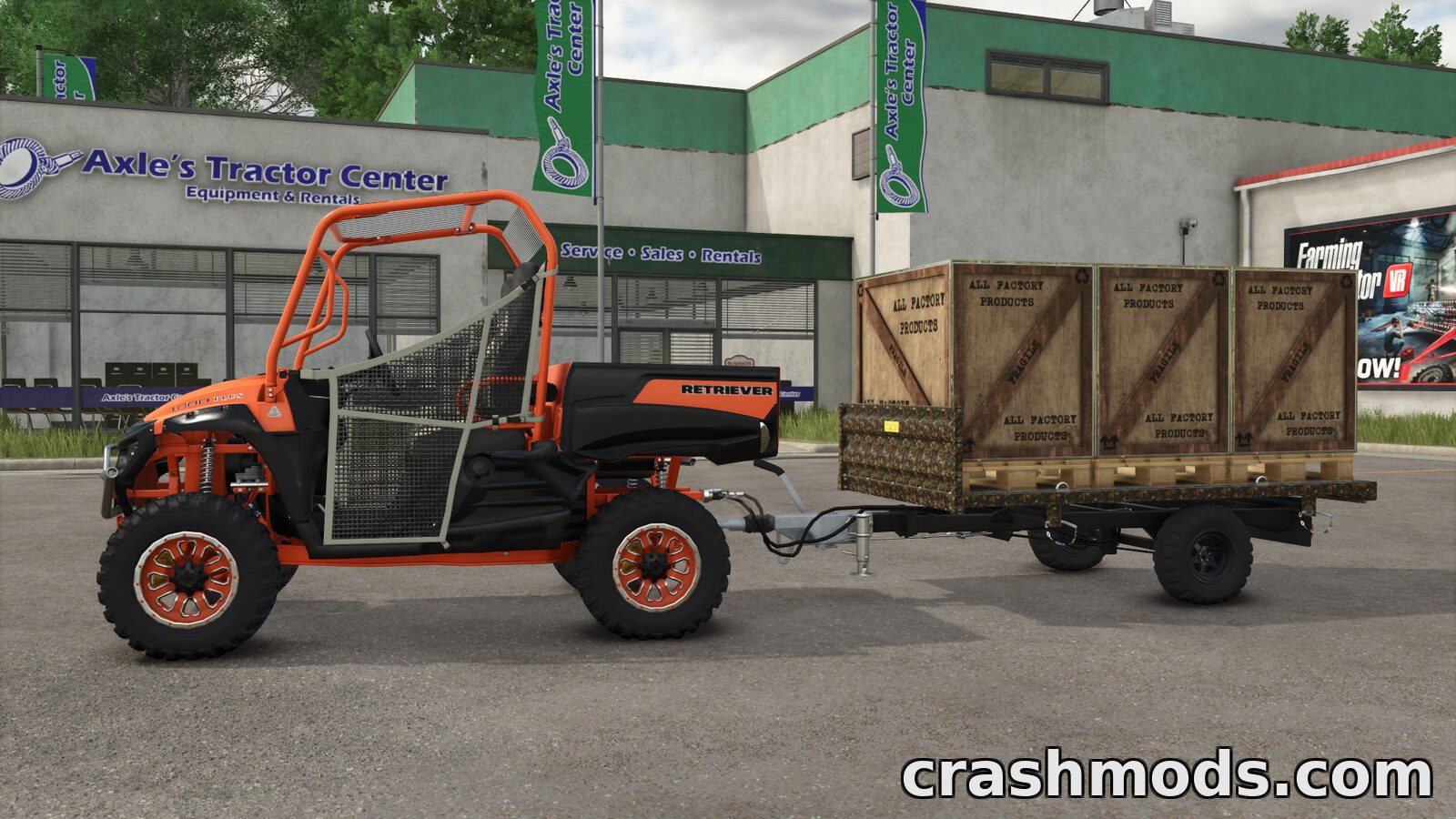 Mahindra Retriever Plus – UTV with Autoload Trailer – screenshot 5