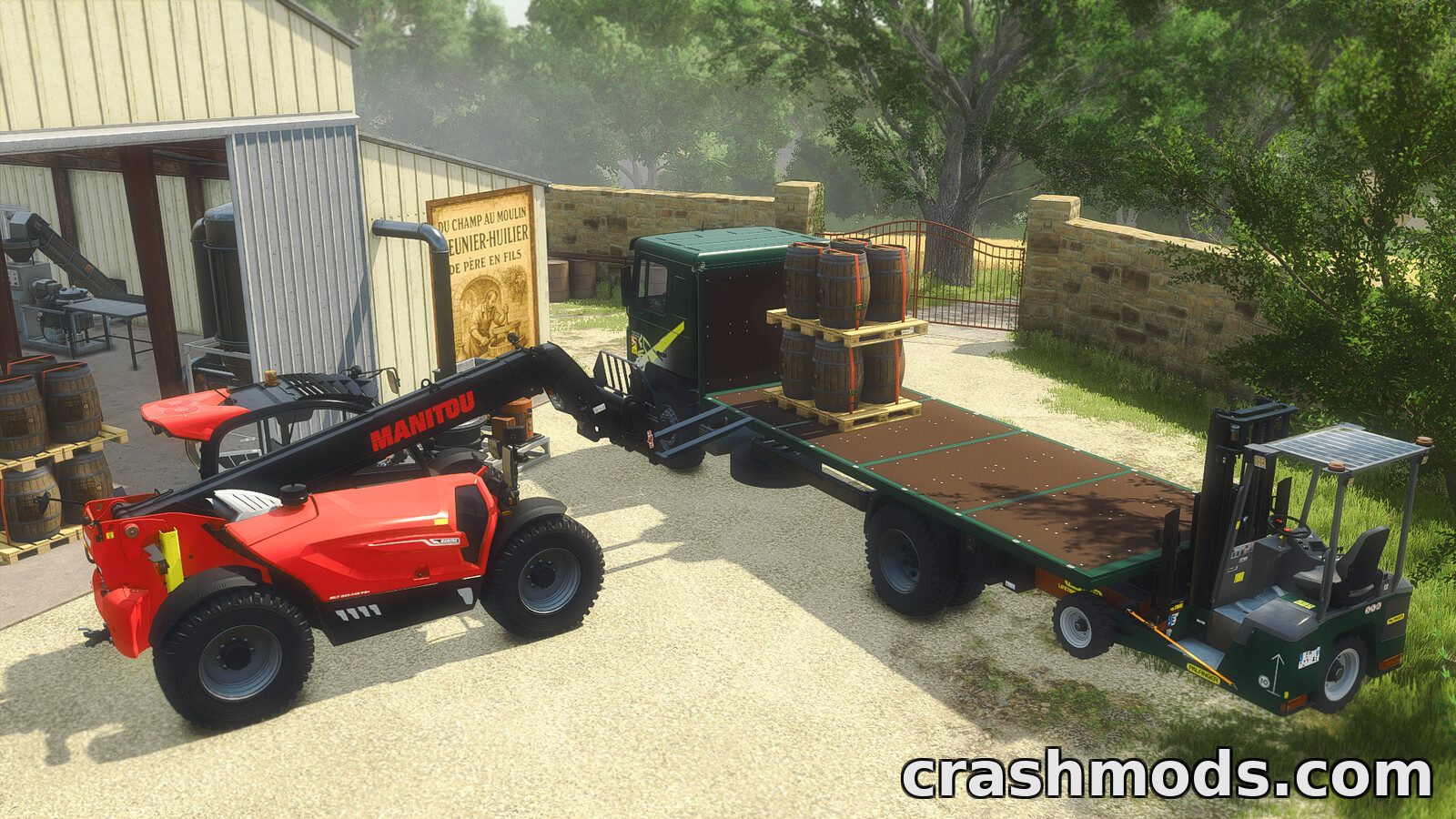 MAN 19.322 With Sliding Curtain – 322 hp Curtainside Truck – screenshot 4