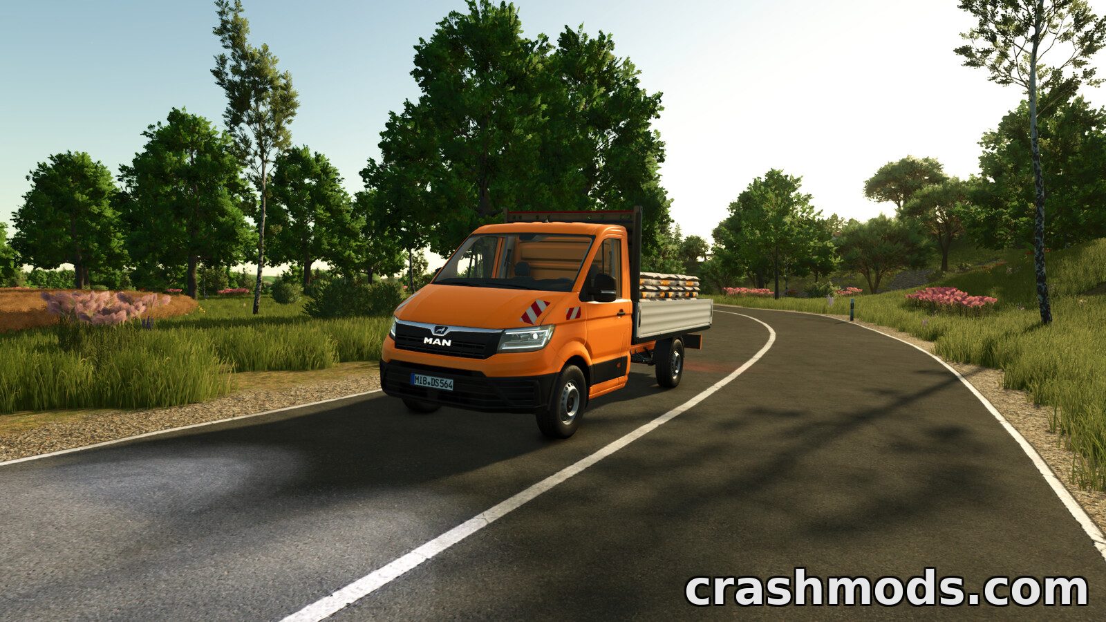 MAN TGE Flatbed – 177 hp Transporter with Loadable Bed – screenshot 2