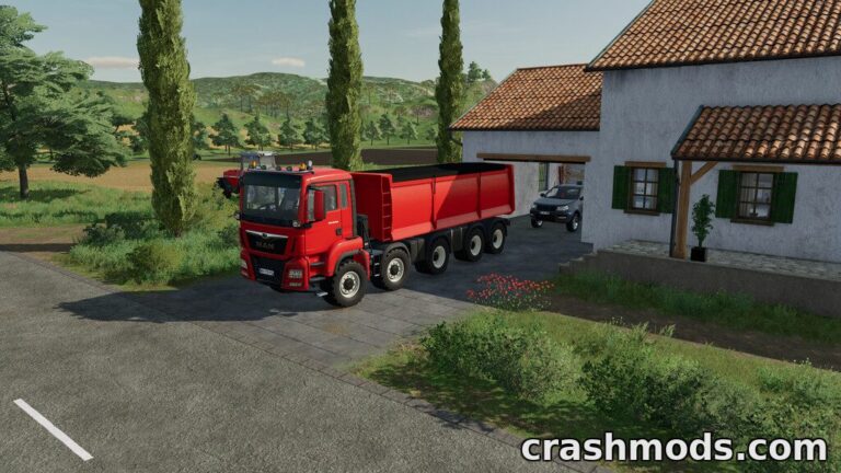 MAN TGS 18.500 Kipper – 49,000 l Tipper Truck Farming Simulator 22 mod screenshot