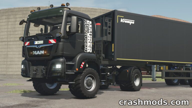 MAN TGS 18 Series – 540 hp Agricultural Truck Farming Simulator 25 mod screenshot