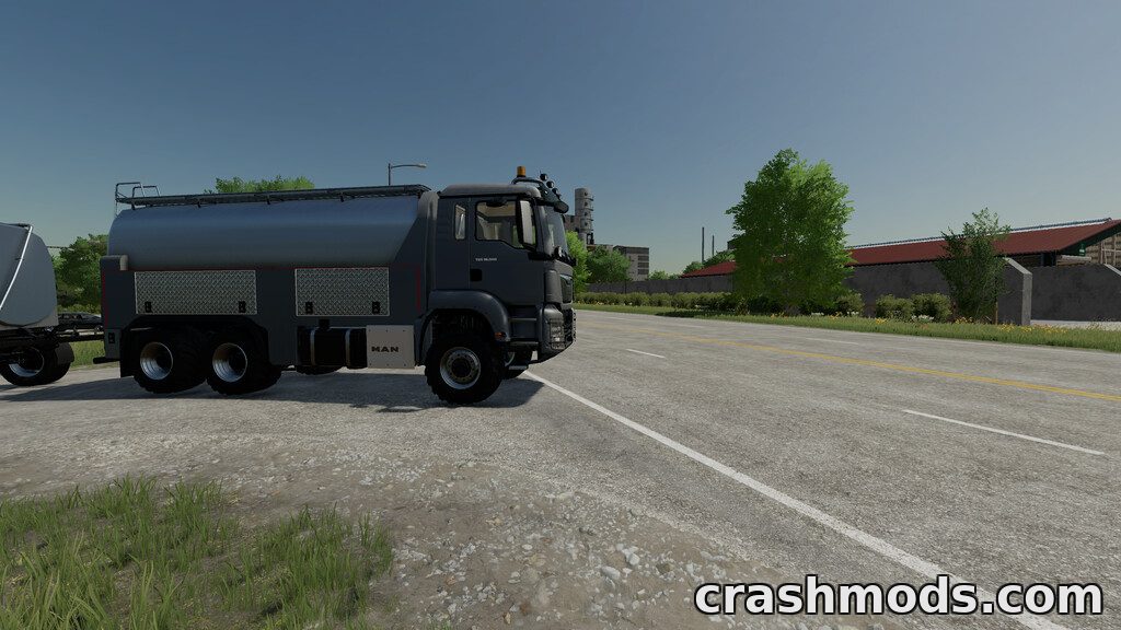 MAN TGS Milk Truck – 25,000 l Milk and Water Tanker – screenshot 3