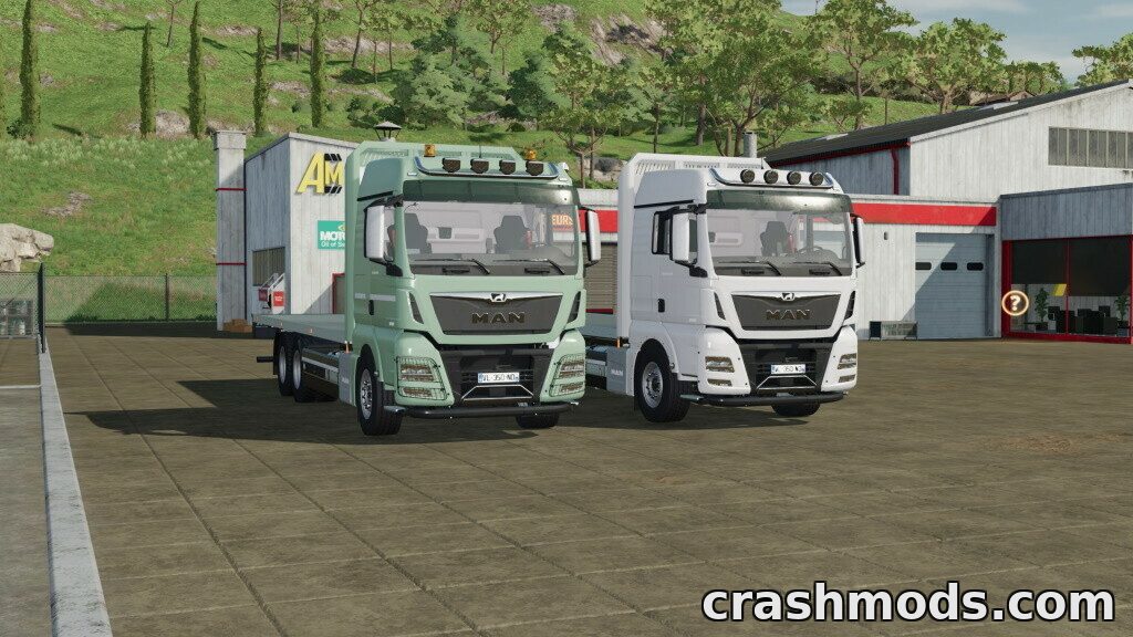 MAN TGX 26.640 Platform – Flatbed Truck for Bales and Pallets – screenshot 3