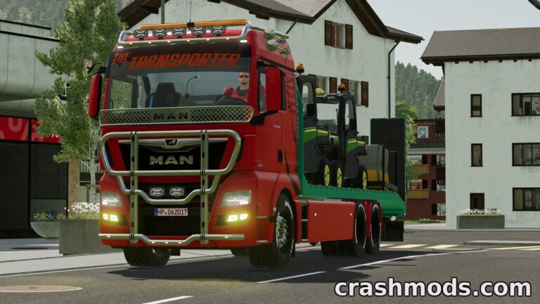 MAN TGX Transporter – 500 HP Vehicle and Cargo Transport Truck Farming Simulator 22 mod screenshot