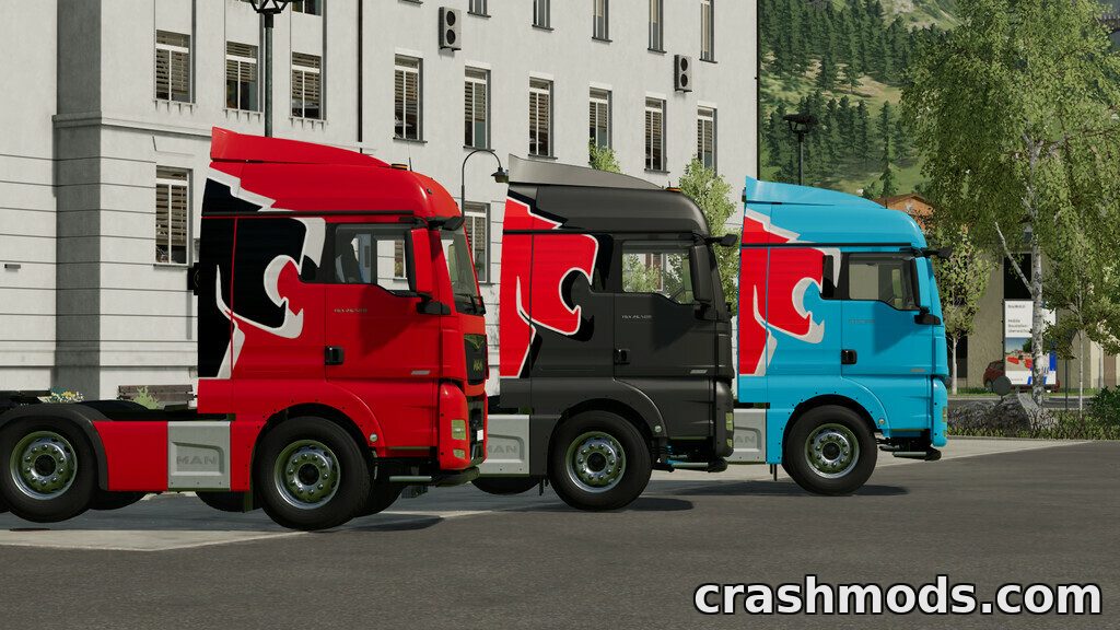 MAN TGX Truck Pack – 2 and 3 Axle Semi Trucks – screenshot 4