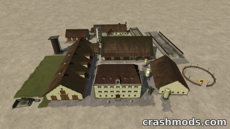 Manor Farm Schoeffelding – Historic Farm Building Pack Farming Simulator 25 mod screenshot