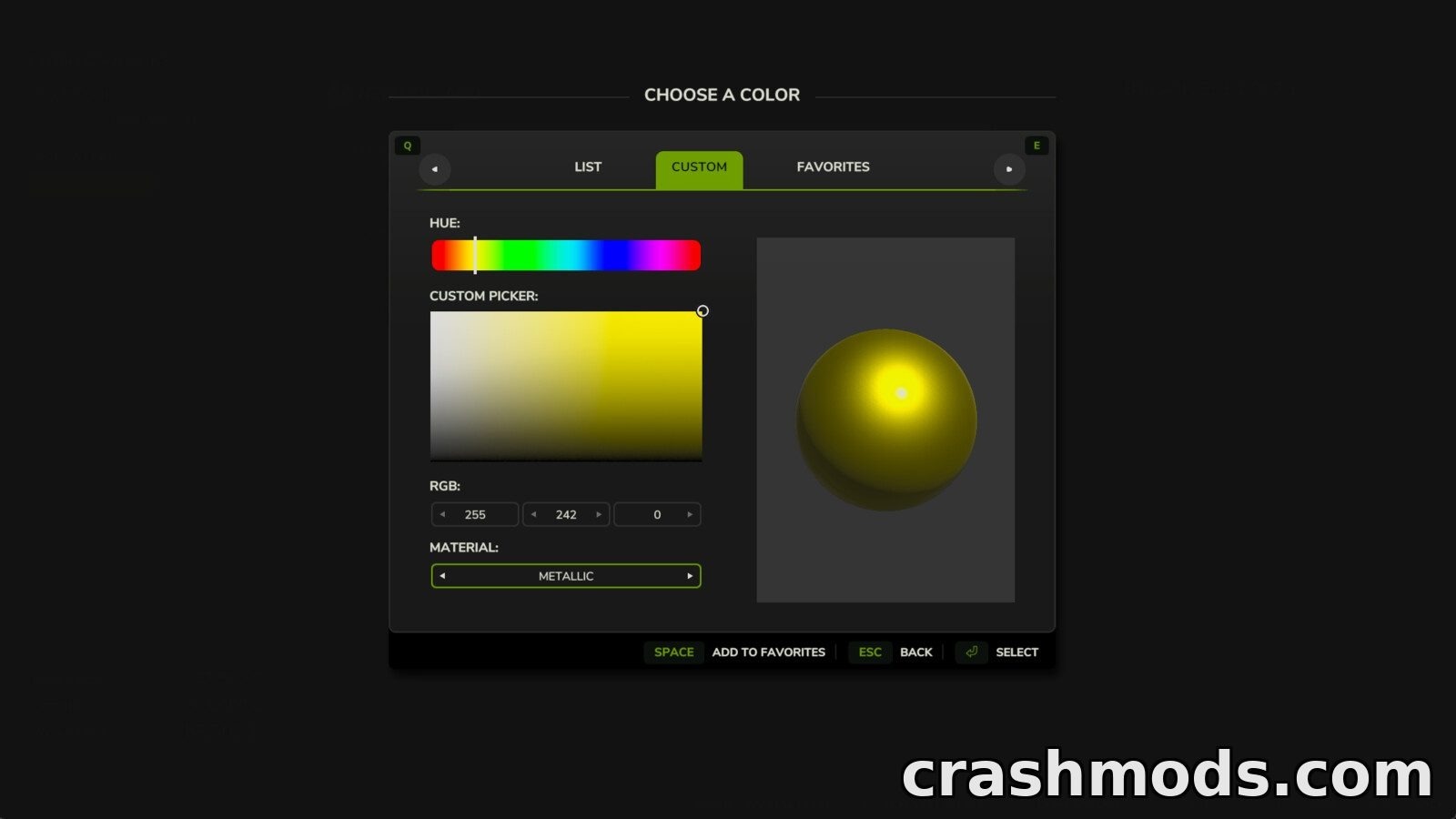 Manual Paint – Per-Material Vehicle Repaint Tool – screenshot 2