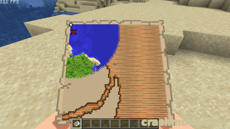 Map Distance Fix – Always Visible Player Marker and Distance on Maps Minecraft mod screenshot