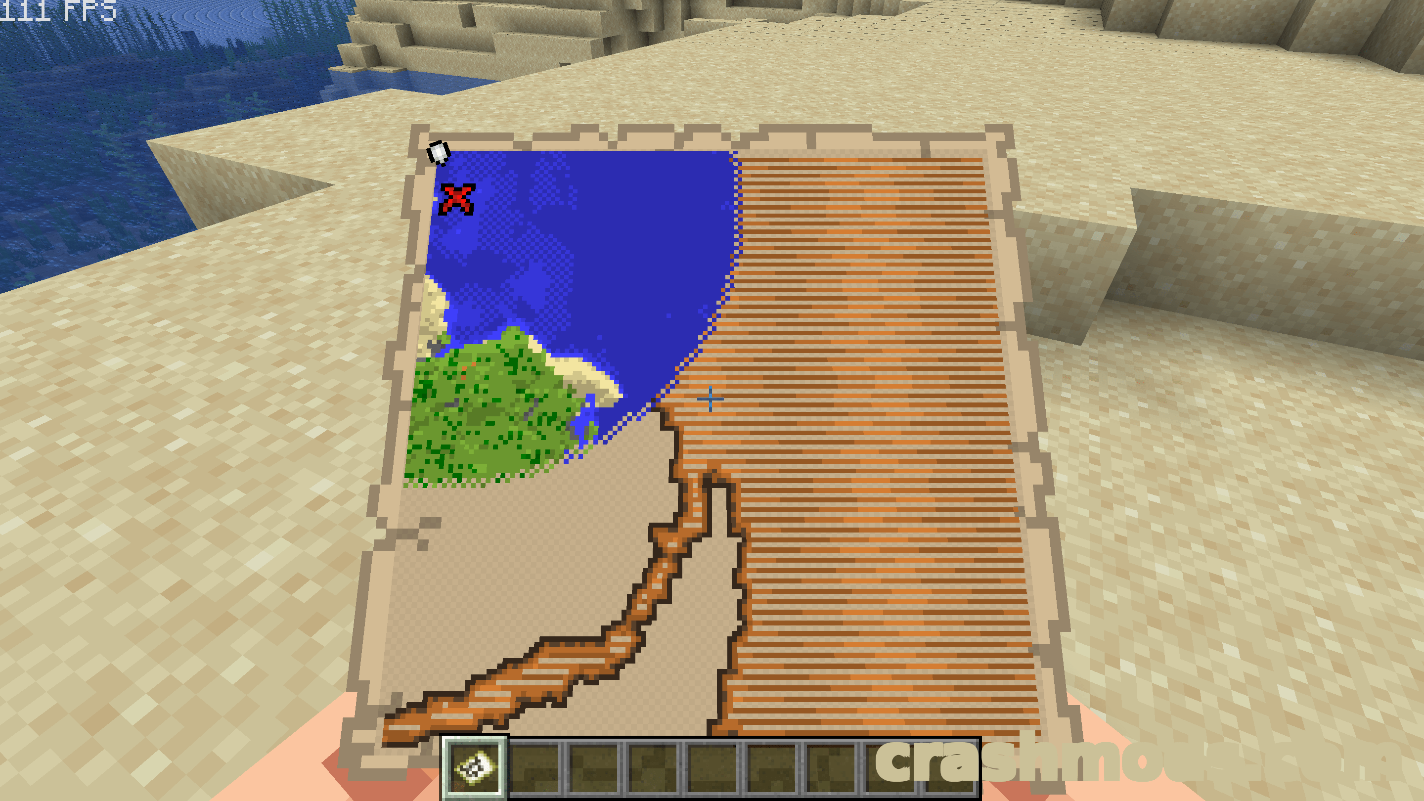 Map Distance Fix – Always Visible Player Marker and Distance on Maps – screenshot 2