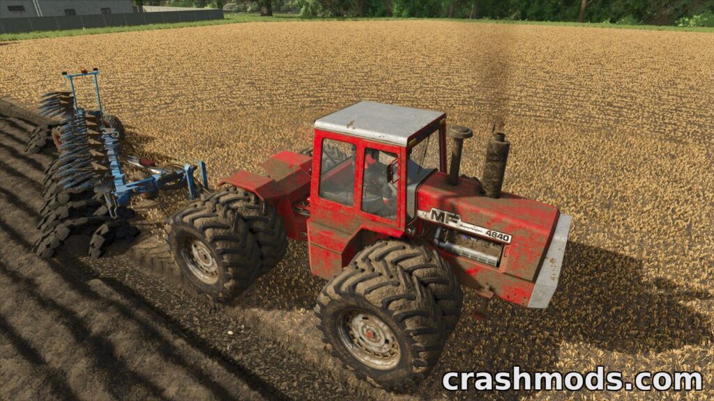 Massey Ferguson 4000 Series – 225 hp Large Tractor Farming Simulator 25 mod screenshot