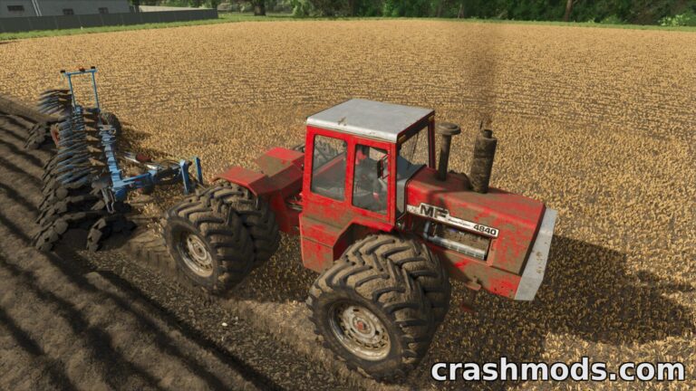 Massey Ferguson 4000 Series – 225 hp Large Tractor Farming Simulator 25 mod screenshot