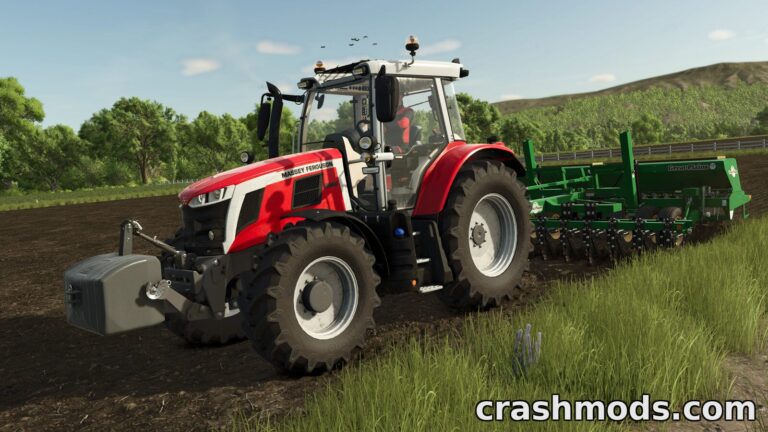 Massey Ferguson Series 6S – 150 hp Tractor Farming Simulator 25 mod screenshot