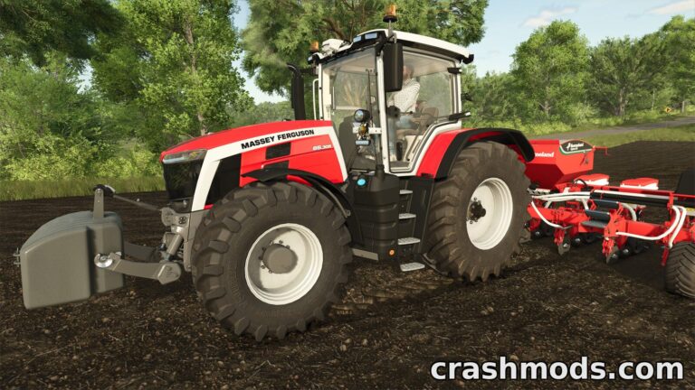 Massey Ferguson Series 8S – 205 to 305 hp Medium Tractor Farming Simulator 25 mod screenshot