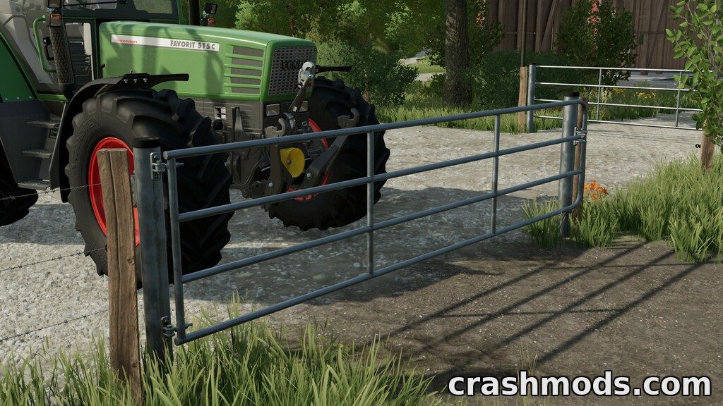 Meadow Fence Pack – Barbed Wire Fence and 4 m Pasture Gate – screenshot 3