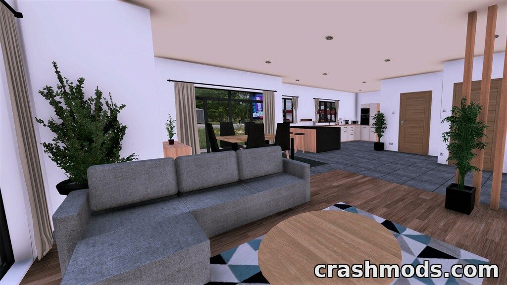 Medium Modern House – Walk-In Placeable Farmhouse – screenshot 3