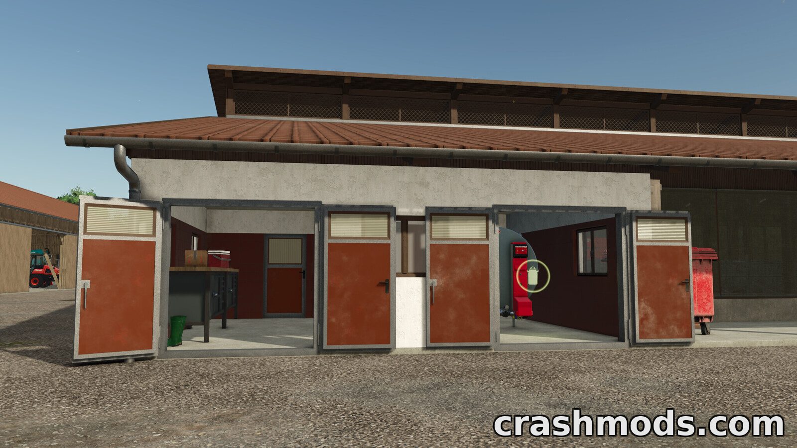 Medium Sized Cow Barn – Bavarian Style Animal Pen – screenshot 3