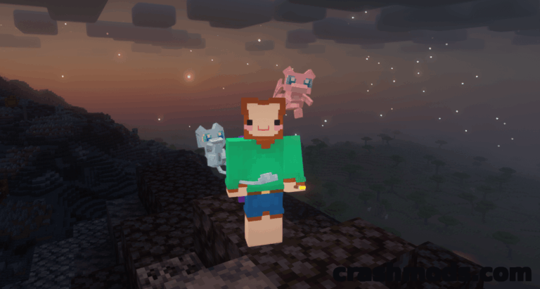 MelloMons – Custom Mew Remodel and Animations for Cobblemon Minecraft mod screenshot
