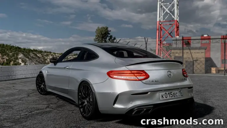 Mercedes-Benz AMG C63S (W205) Free 0.39 BeamNG.drive mod screenshot