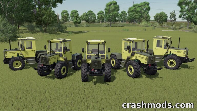 Mercedes-Benz MB-trac Series – 68-150 hp Small Tractors Farming Simulator 25 mod screenshot