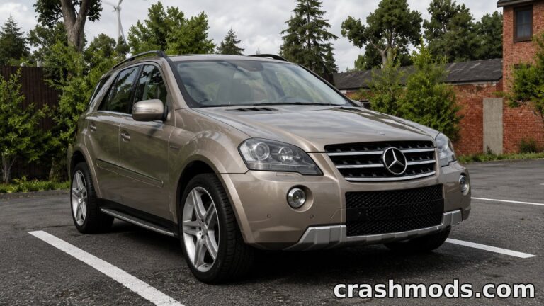 Mercedes-Benz ML-Class 2008-2011 – AMG and Brabus Variants BeamNG.drive mod screenshot