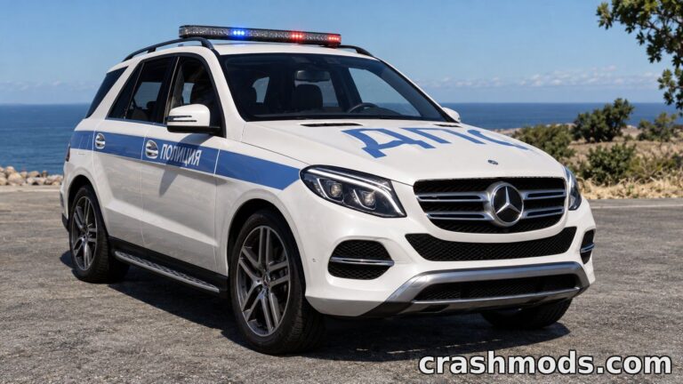 Mercedes-Benz ML/GLE W166 – SUV with 30 Configurations BeamNG.drive mod screenshot