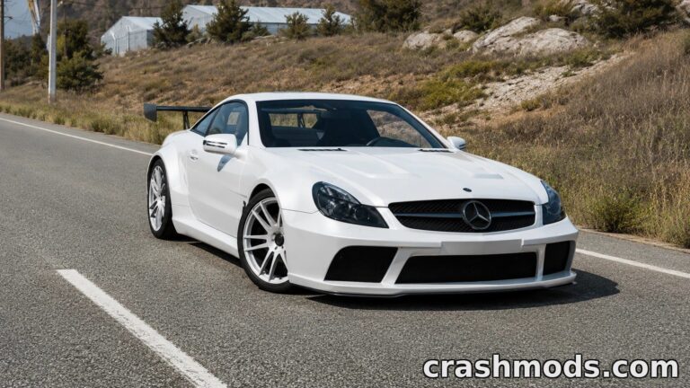 Mercedes-Benz SL 65 – V12 Shooting Brake with 7 Configurations BeamNG.drive mod screenshot
