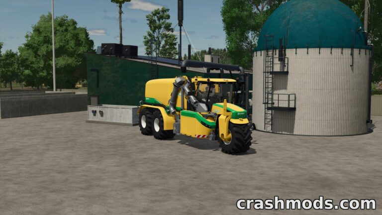 Mini Biogas Plant – Compact Biogas Production Site Farming Simulator 25 mod screenshot