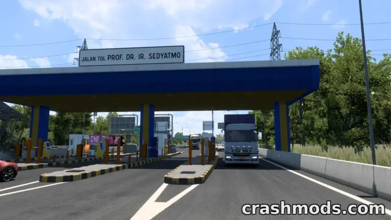 Mitsubishi Fuso Super Great Traffic Tweaks – Realistic AI Spawn Limits Euro Truck Simulator 2 mod screenshot
