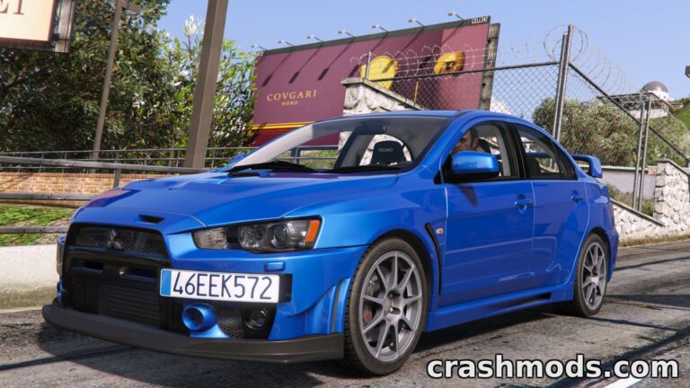Mitsubishi Lancer Evolution X FQ-400 – Tunable Sports Sedan Grand Theft Auto 5 mod screenshot