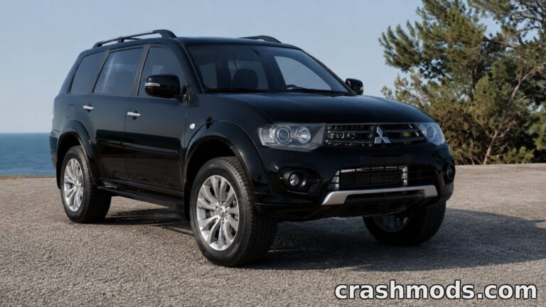 Mitsubishi Pajero Sport 2012 – Car with Seven Configurations BeamNG.drive mod screenshot