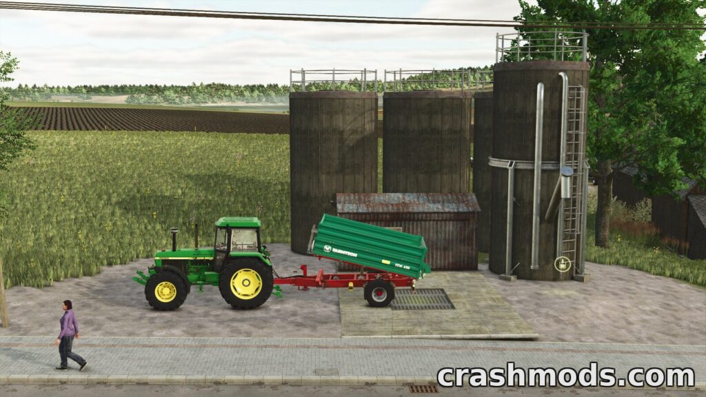 Mixer Fermenter and Dryer – Cattle Feed Production Set Farming Simulator 25 mod screenshot
