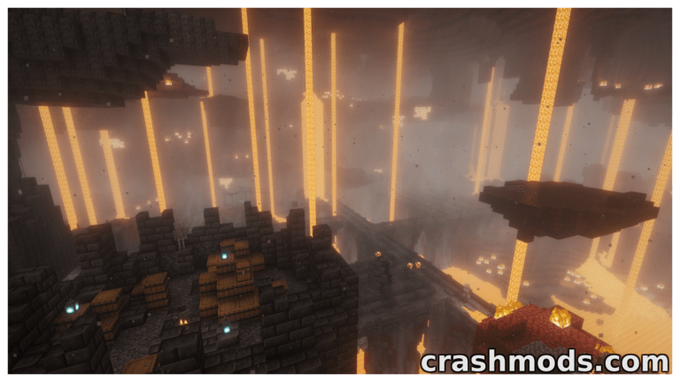 MNS – Moog’s Nether Structures – Vanilla-Style Nether Structures with Loot and Enemies Minecraft mod screenshot