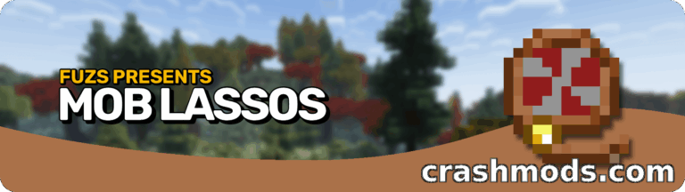 Mob Lassos – Catch and Carry Mobs in Your Inventory Minecraft mod screenshot
