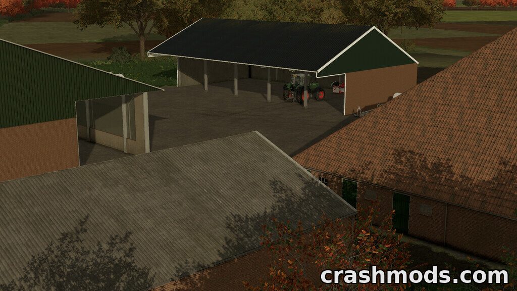 Modern Shed – Colourable 25×14 m Machine Shed – screenshot 2