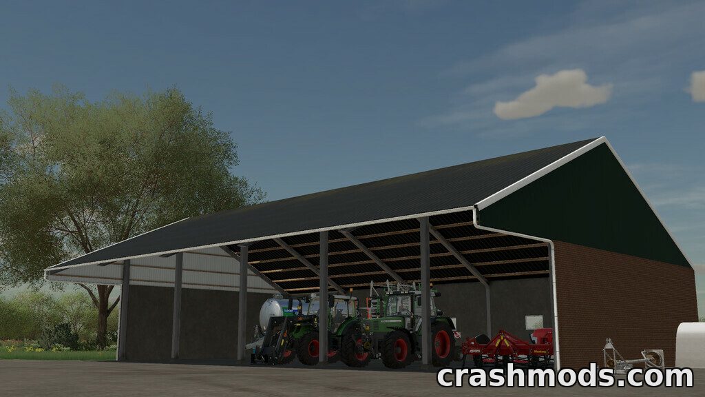Modern Shed – Colourable 25×14 m Machine Shed – screenshot 3