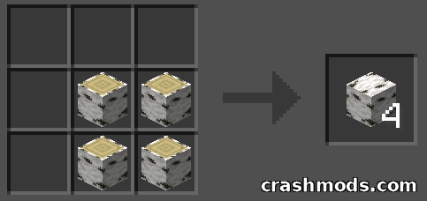 More Blocks – Efficient Crafting Recipes for Stairs, Trapdoors and Wood – screenshot 3