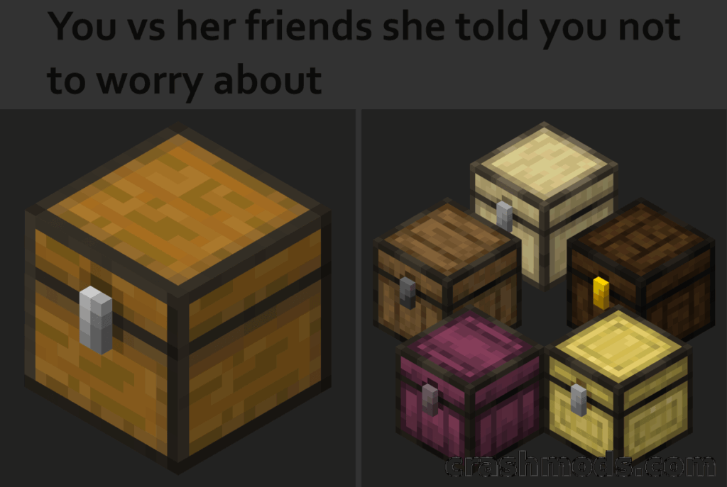 More Chest Variants – Wooden Chests for Every Wood Type Minecraft mod screenshot