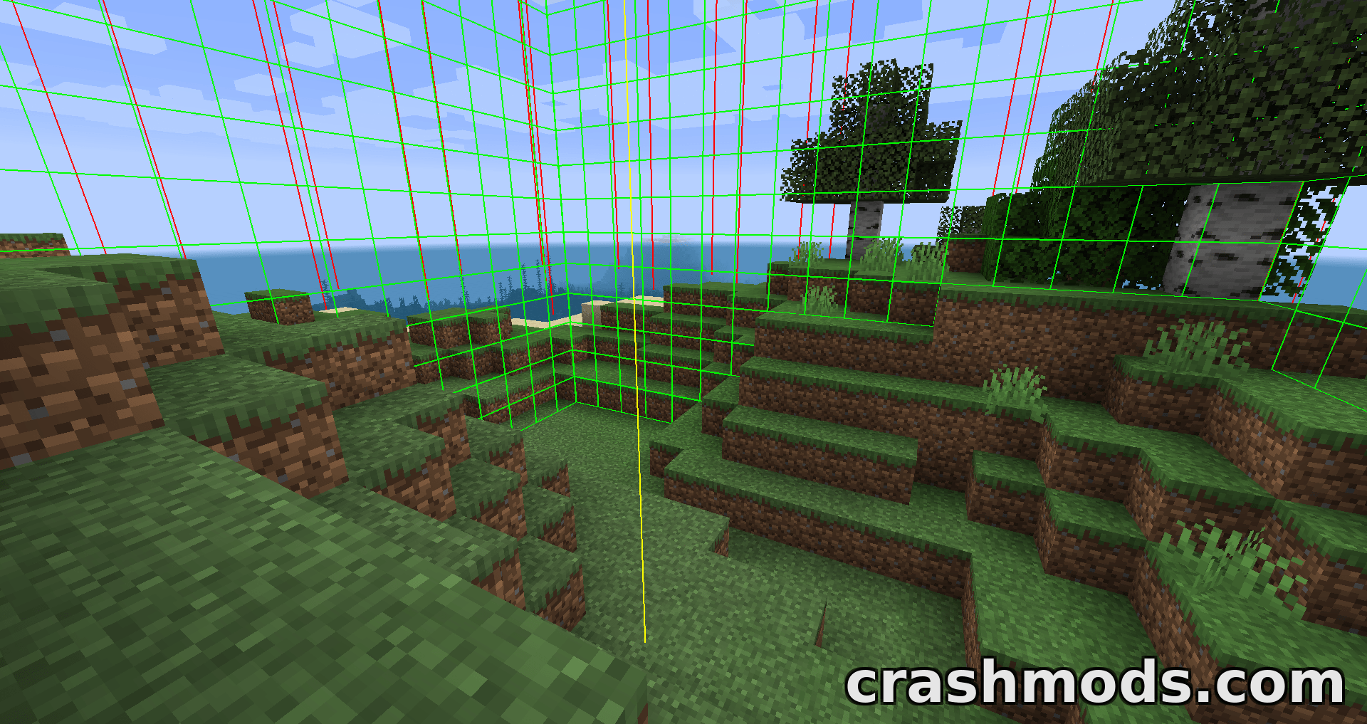 More Overlays Updated – Light Level Chunk Border and Item Search Overlays – screenshot 3