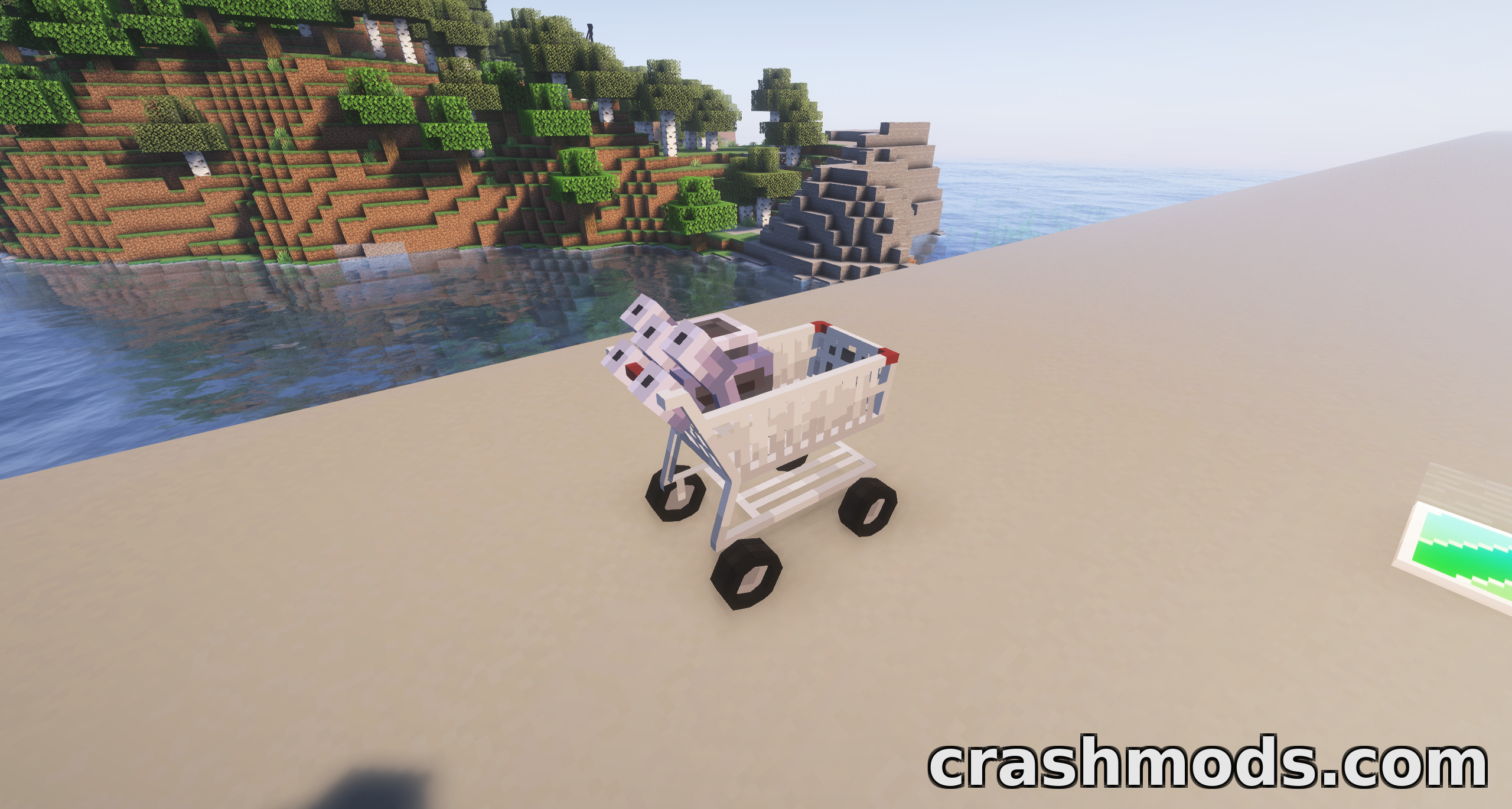 MoreMobility – Netherite Engine New Frames and Offroad Driving for Automobility – screenshot 2