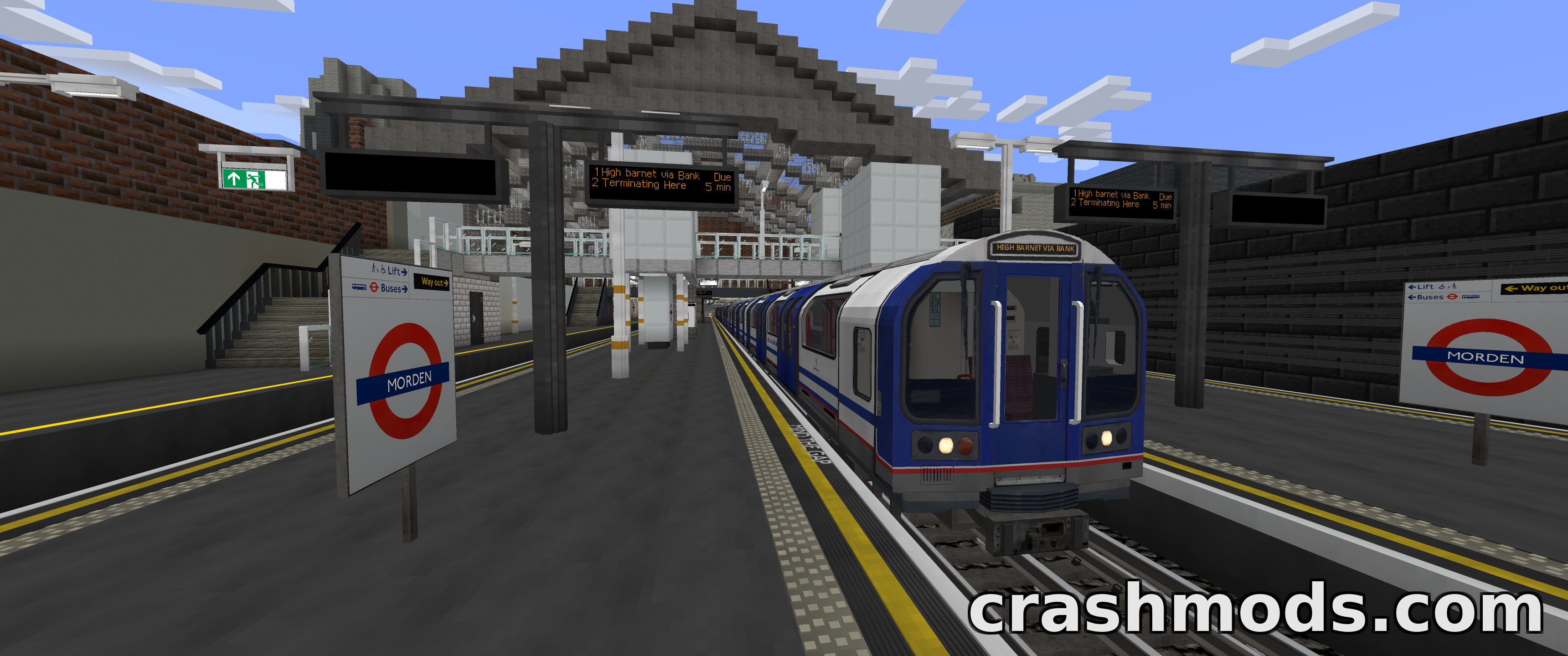 MTR London Underground Addon – Deep Level Tube Stations and Tunnels – screenshot 3