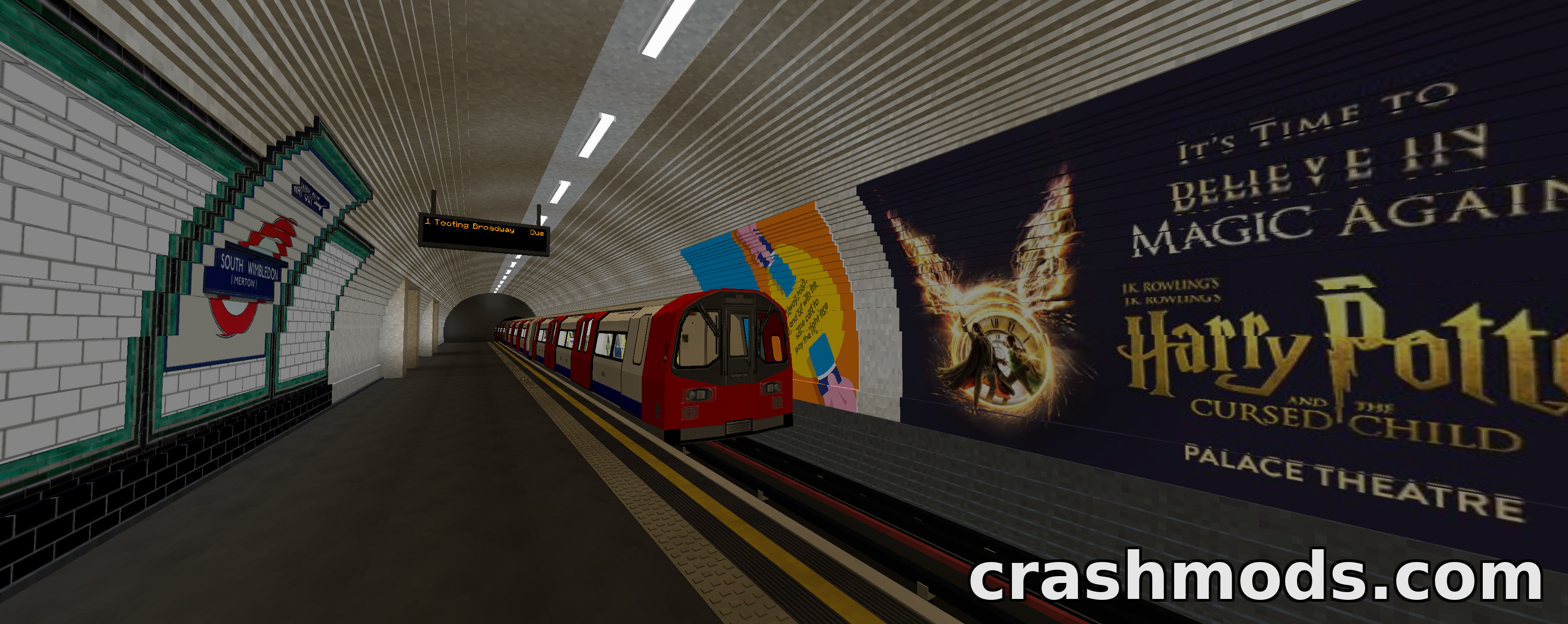 MTR London Underground Addon – Deep Level Tube Stations and Tunnels – screenshot 4
