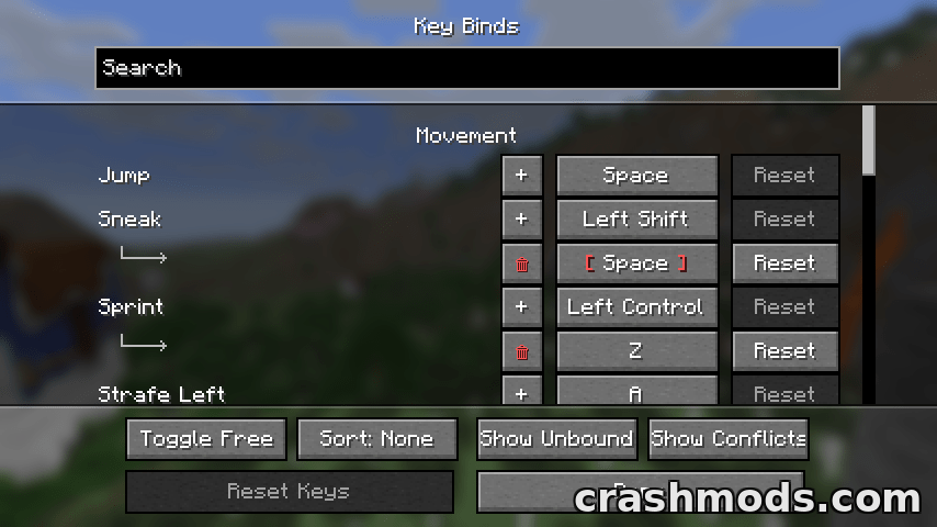 Multi Key Bindings – Several Keys and Modifiers for the Same Action – screenshot 2