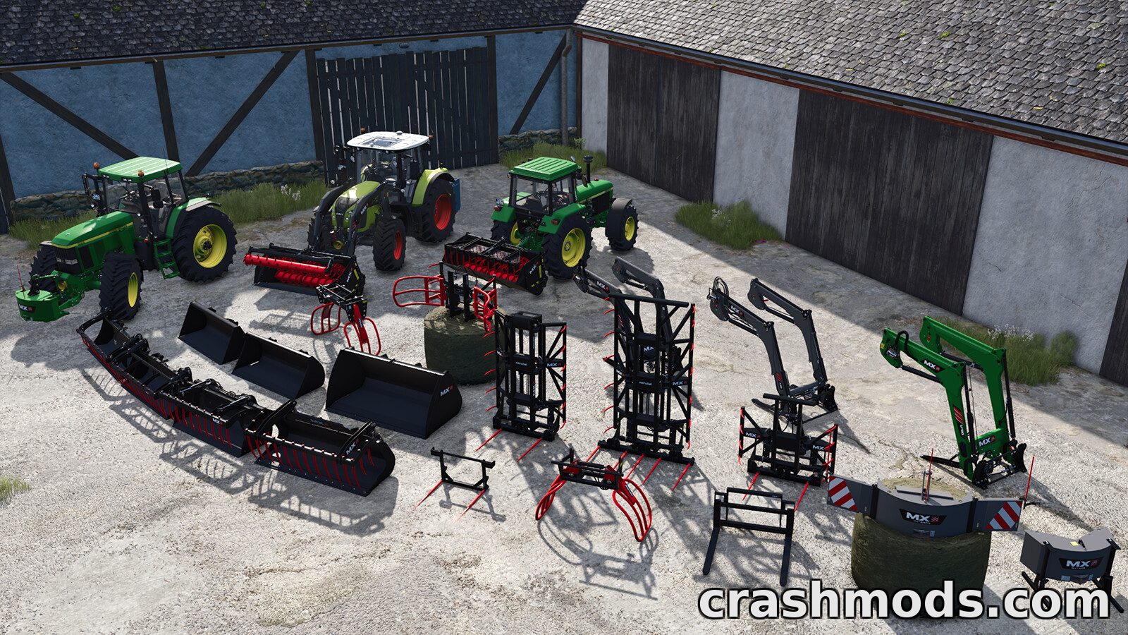 MX Pack – Front Loaders Attachments and Weights – screenshot 2