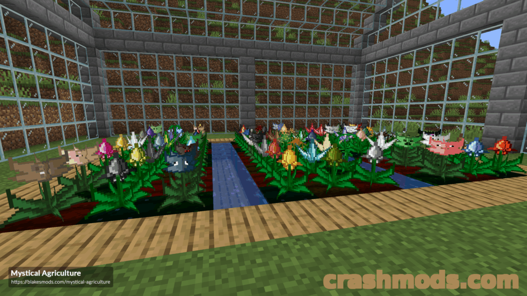 Mystical Agriculture – Grow Ores, Mob Drops and Materials as Crops Minecraft mod screenshot