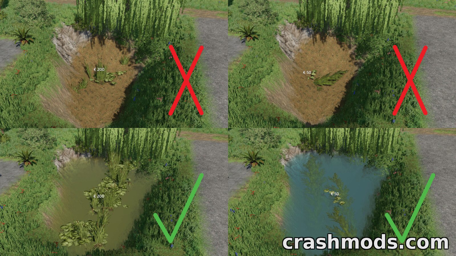 Natural Waterplants – Reeds Lilies and Watergrass – screenshot 4